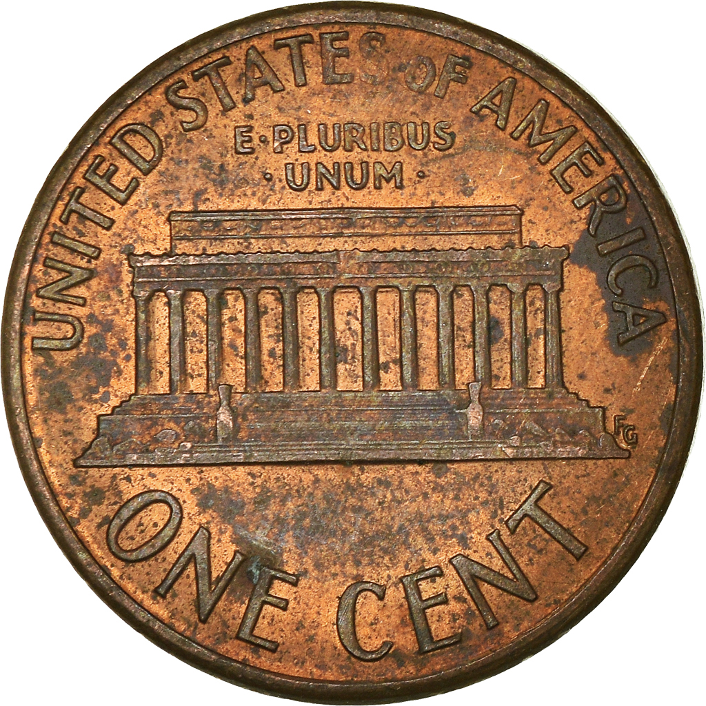 Moneda, Estados Unidos, Cent, 1991