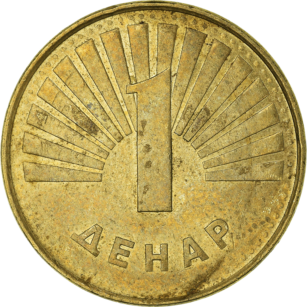 Moneda, Macedonia, Denar, 2008