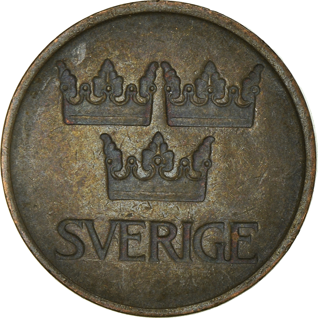 Moneda, Suecia, 5 Öre, 1973