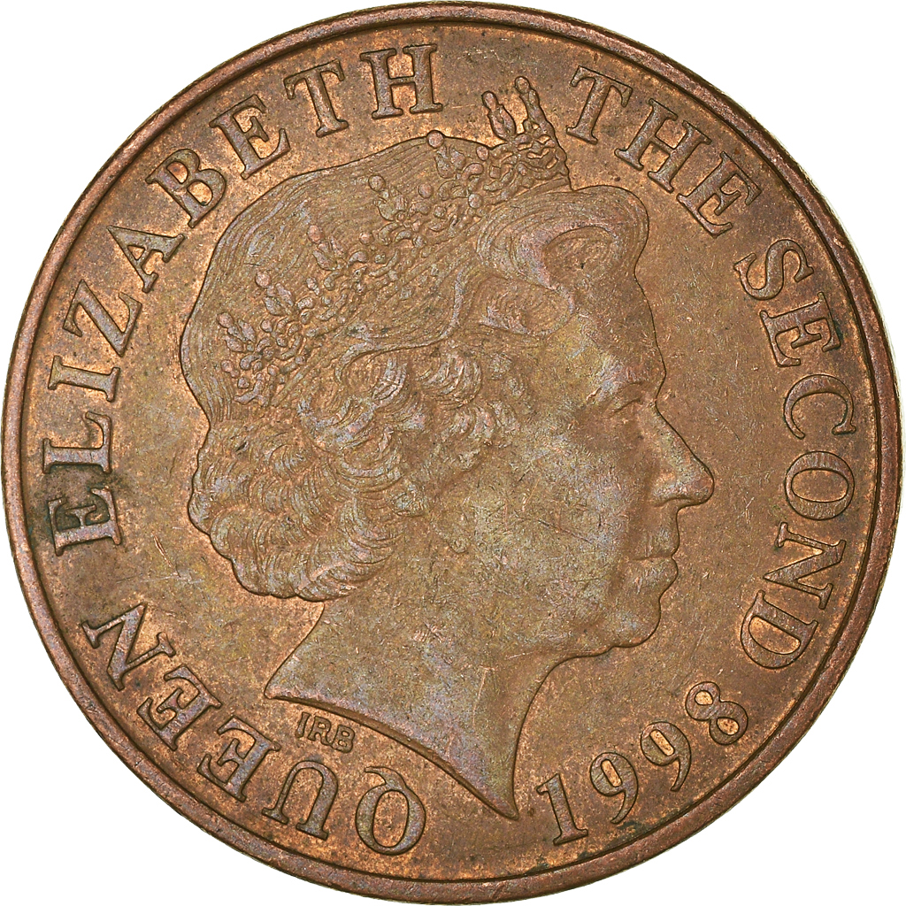 Moneda, Gran Bretaña, 2 Pence, 1998