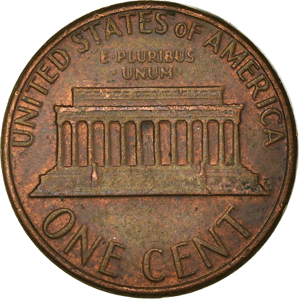 Moneda, Estados Unidos, Cent, 1980
