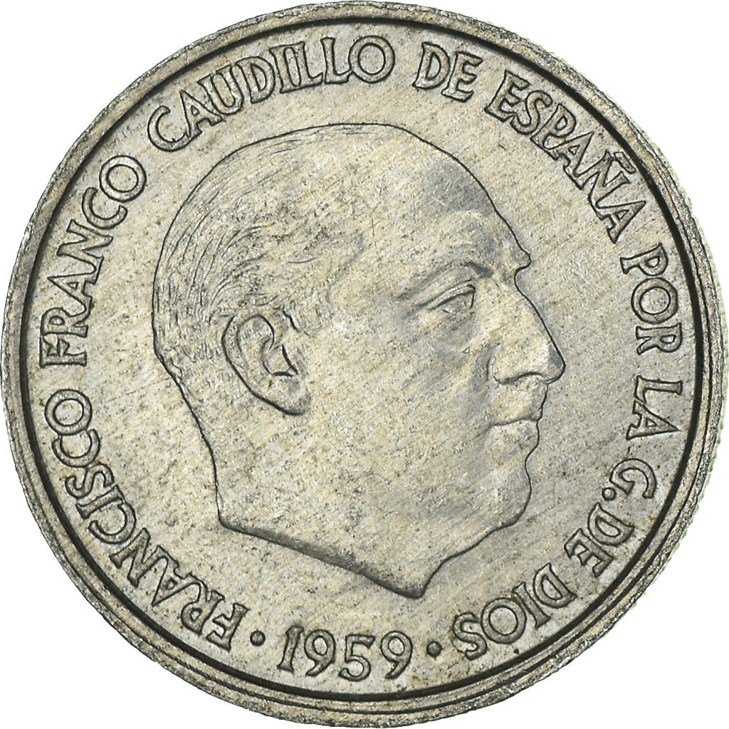 Moneda, España, 10 Centimos, 1959