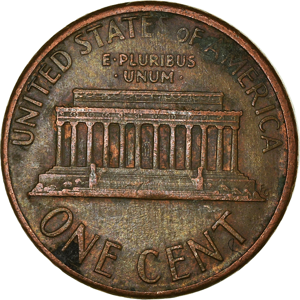 Moneda, Estados Unidos, Cent, 1987