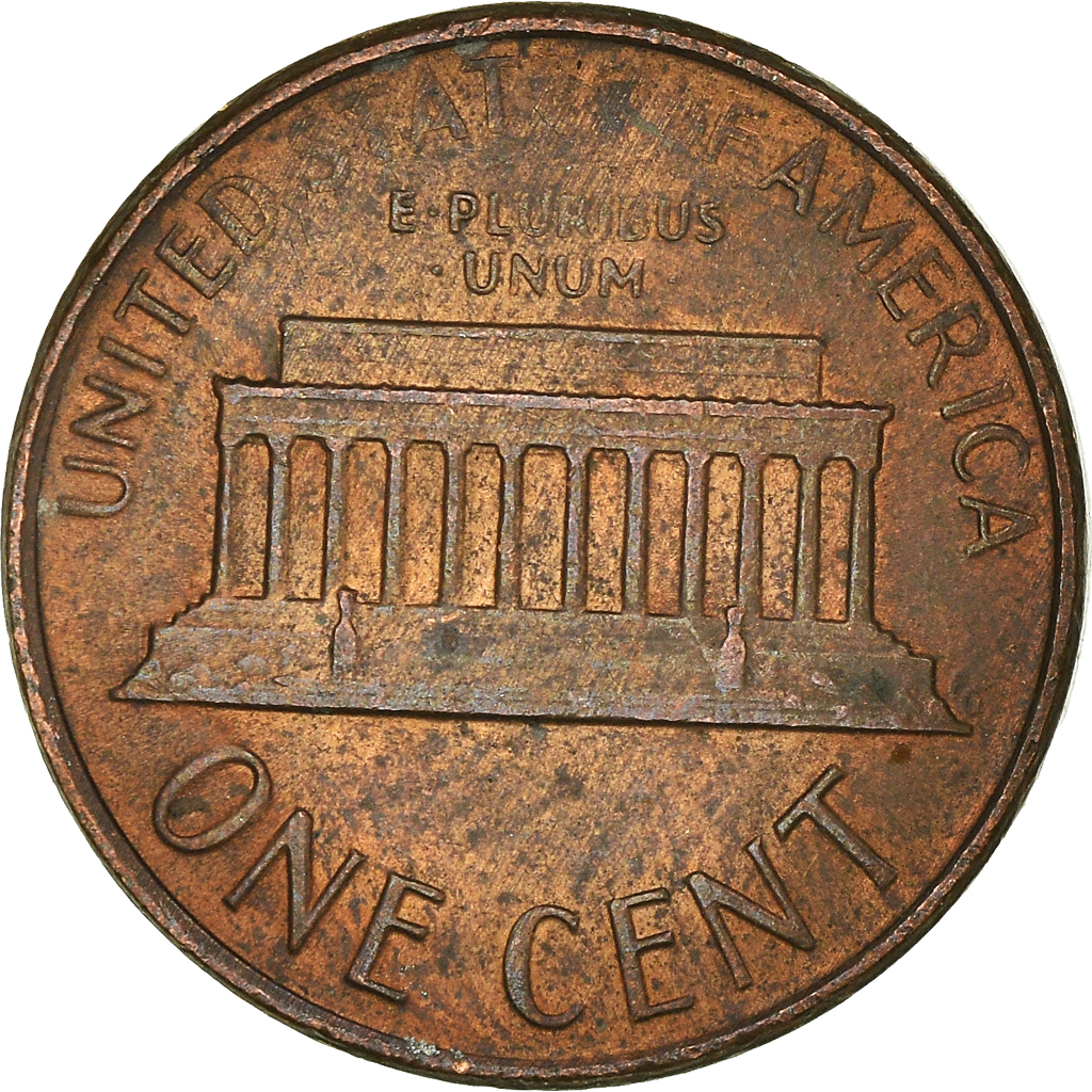 Moneda, Estados Unidos, Cent, 1986