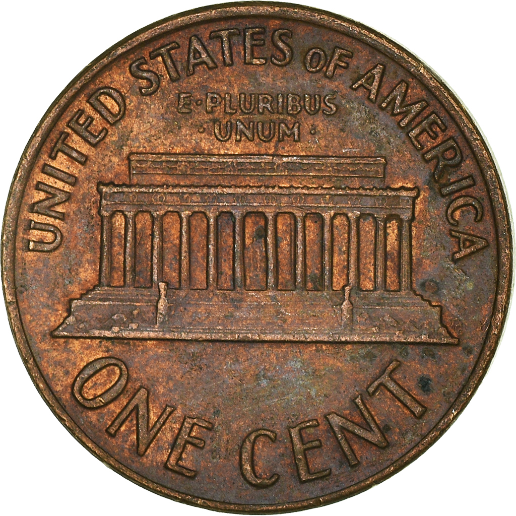 Moneda, Estados Unidos, Cent, 1970