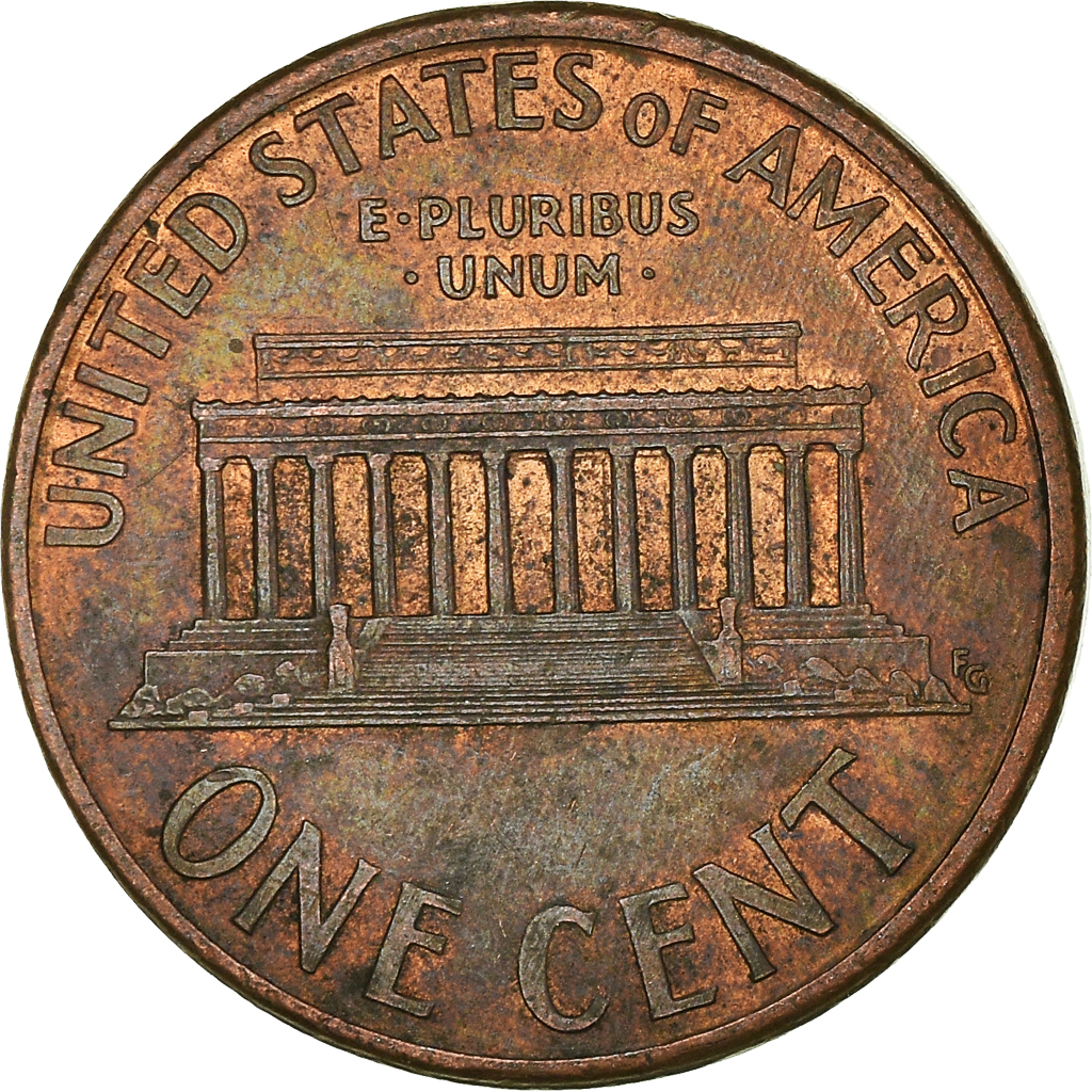Moneda, Estados Unidos, Cent, 1993