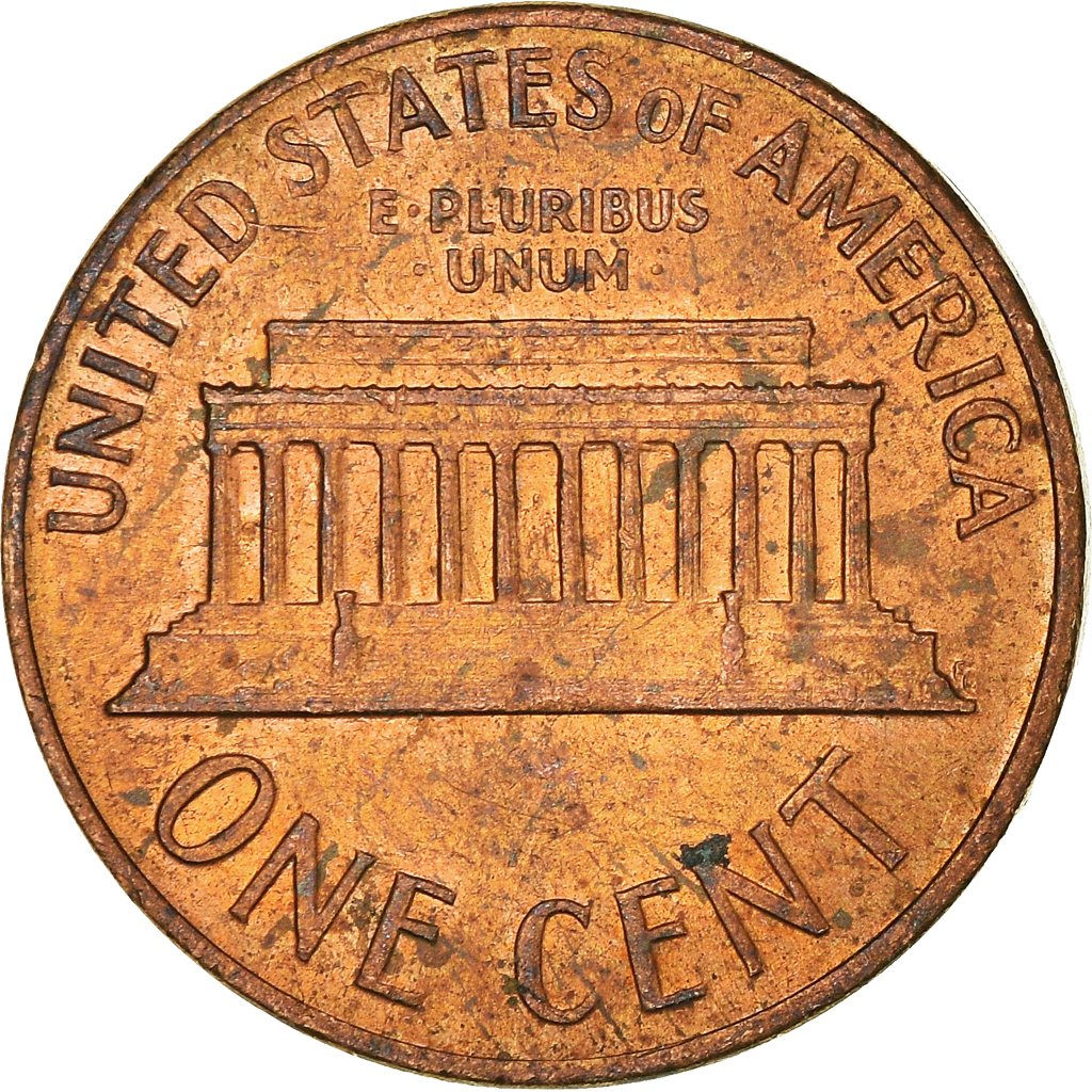 Moneda, Estados Unidos, Cent, 1967