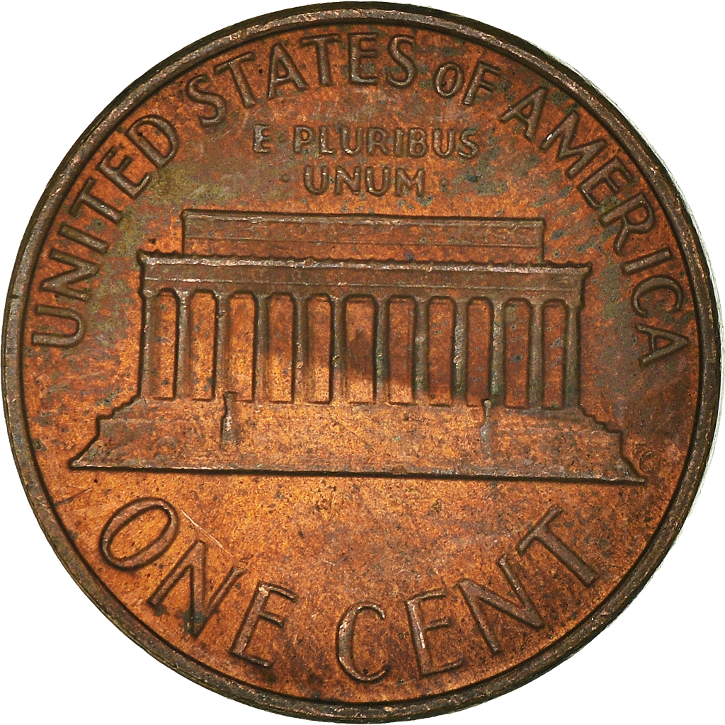 Moneda, Estados Unidos, Cent, 1976
