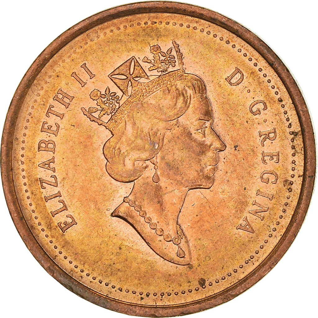 Moneda, Canadá, Cent, 2001