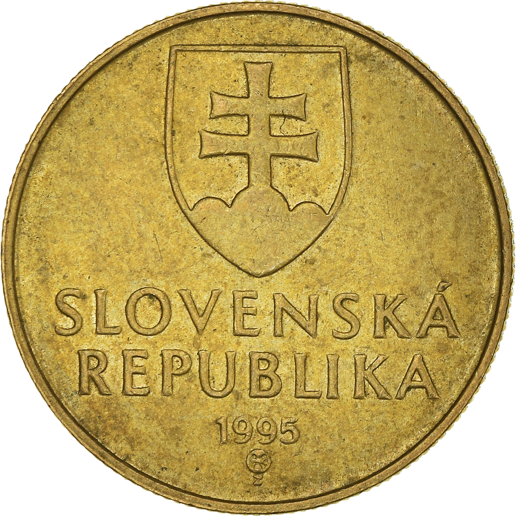 Moneda, Eslovaquia, Koruna, 1995