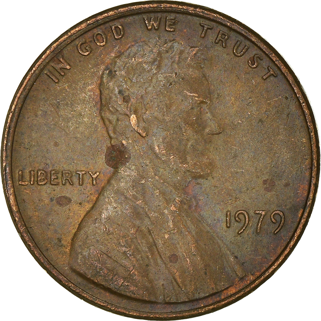 Moneda, Estados Unidos, Cent, 1979