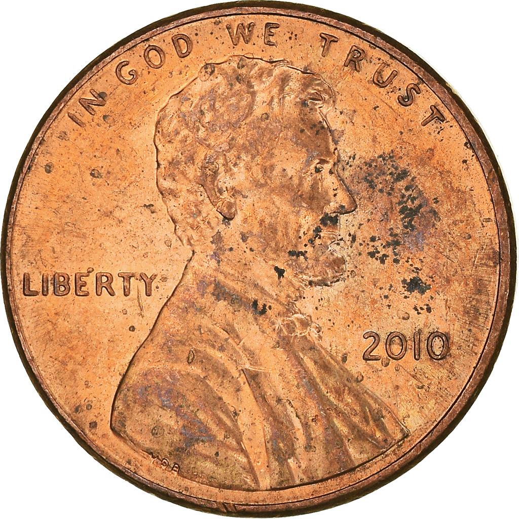 Moneda, Estados Unidos, Cent, 2010