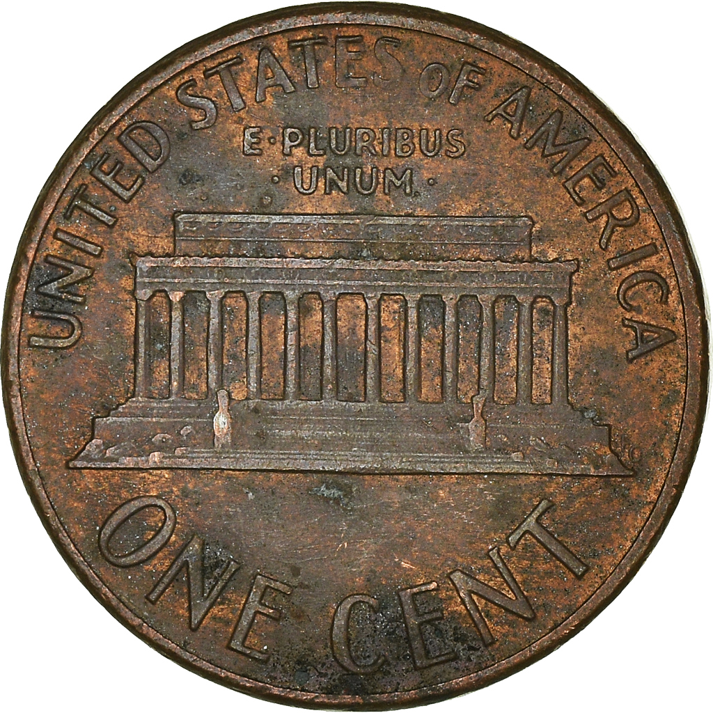 Moneda, Estados Unidos, Cent, 1988