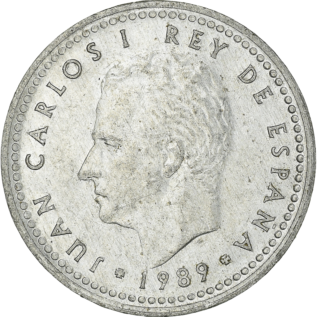 Moneda, España, Peseta, 1989