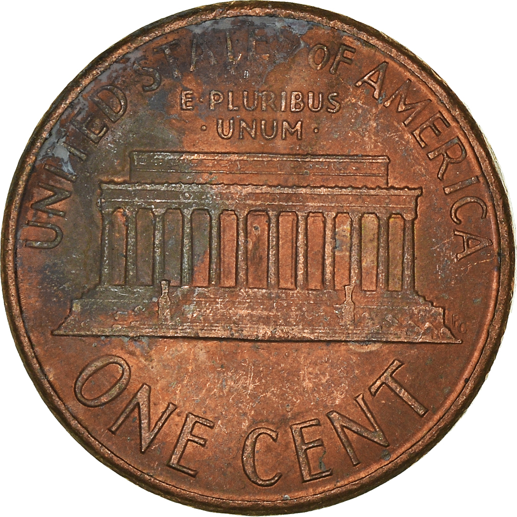 Moneda, Estados Unidos, Cent, 1987