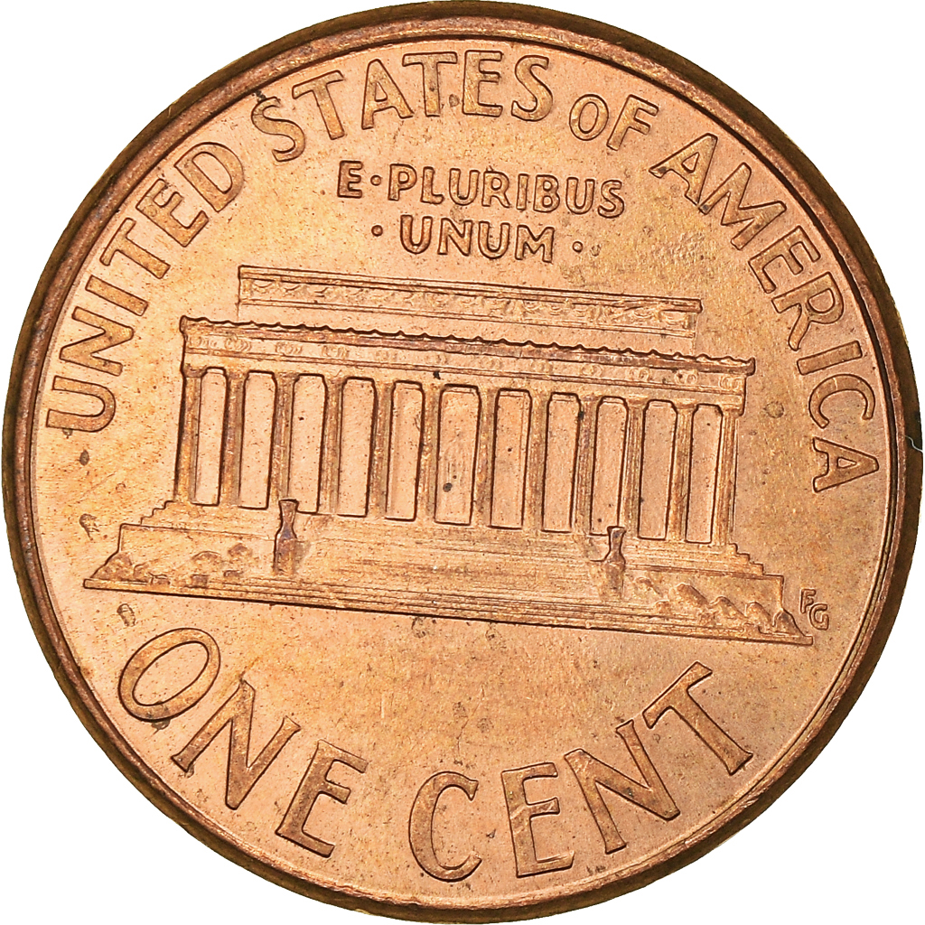 Moneda, Estados Unidos, Cent, 2002