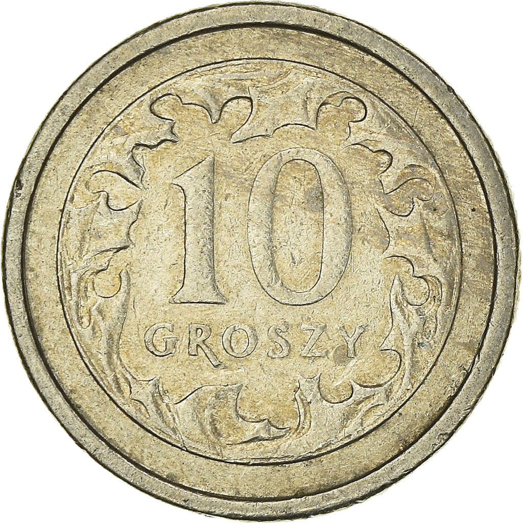 Moneda, Polonia, Grosz, 2003