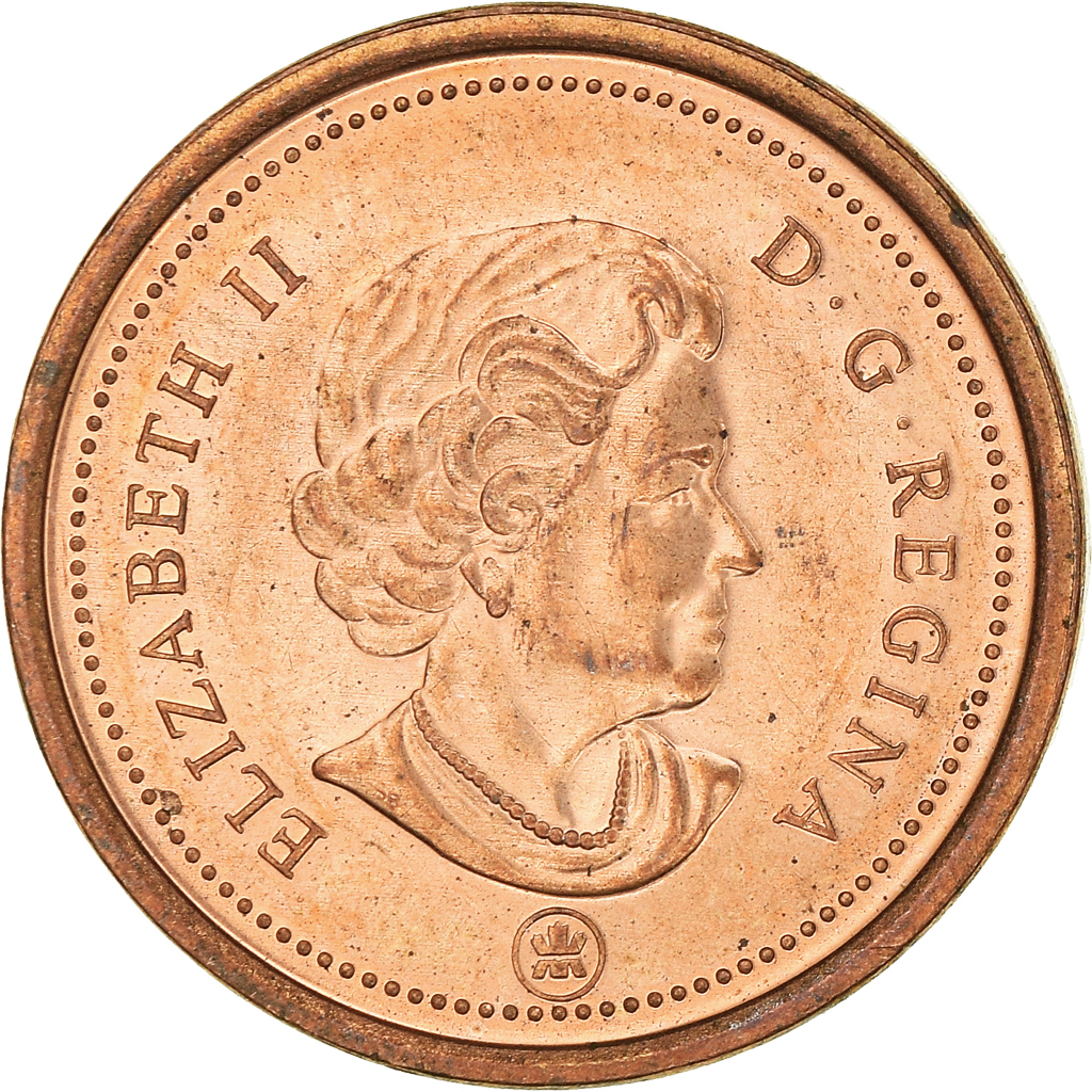 Moneda, Canadá, Cent, 2009