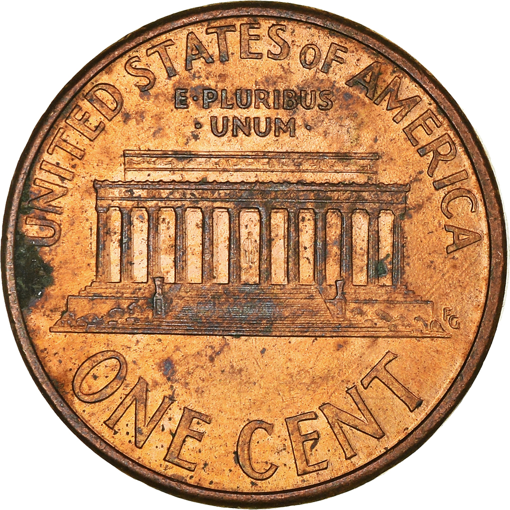 Moneda, Estados Unidos, Cent, 1995