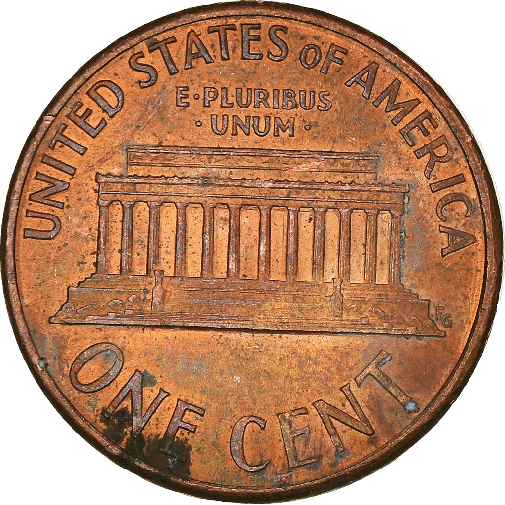 Moneda, Estados Unidos, Cent, 1992