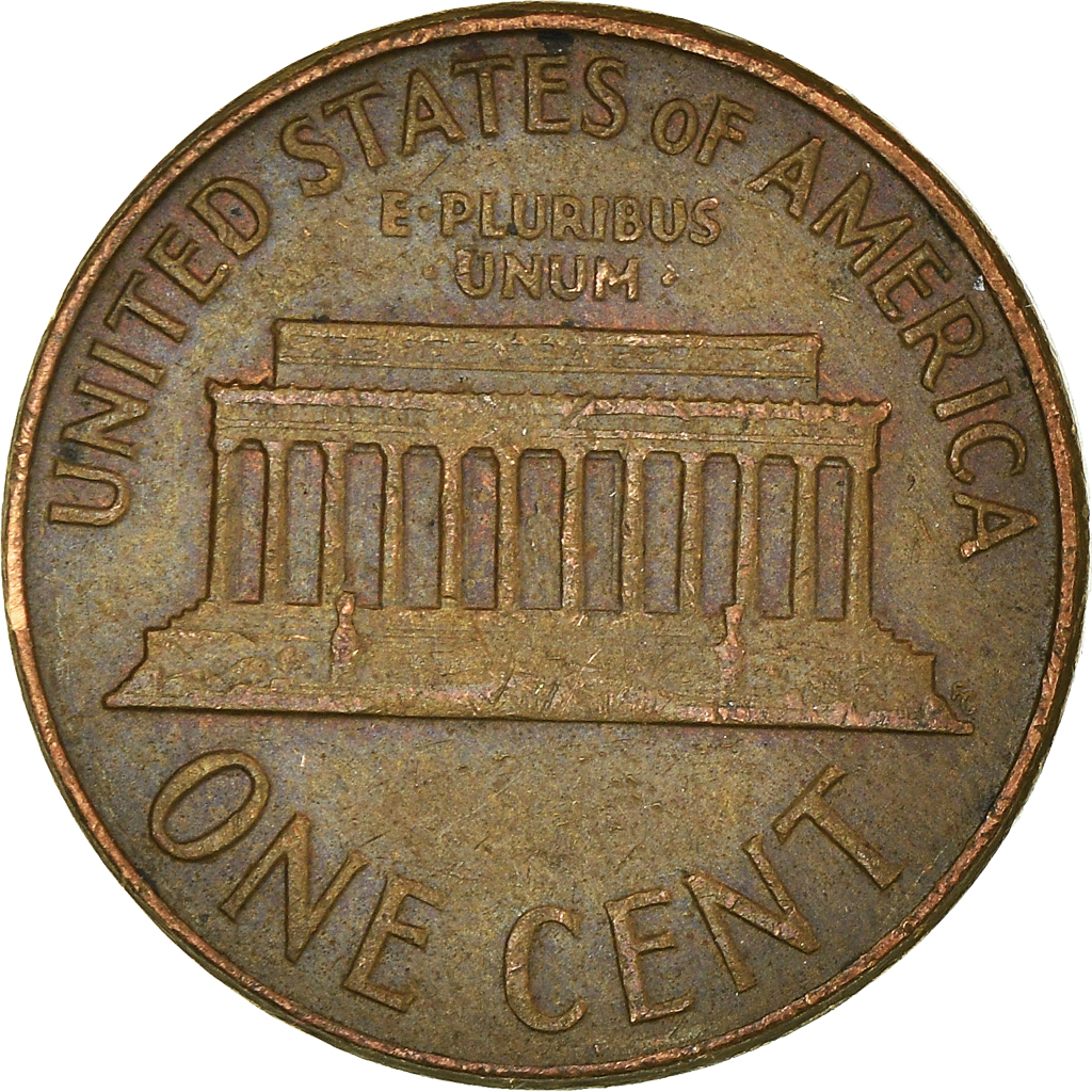Moneda, Estados Unidos, Cent, 1964