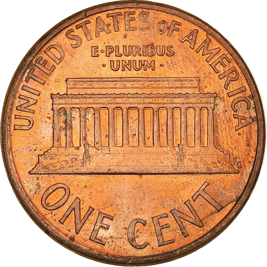 Moneda, Estados Unidos, Cent, 1991