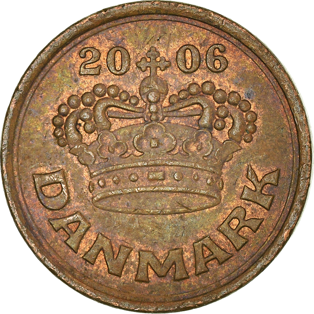 Moneda, Dinamarca, 25 Öre, 2006