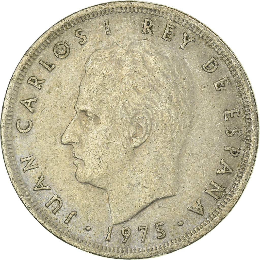 Moneda, España, 5 Pesetas, 1975 (79)