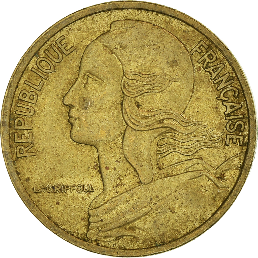 Moneda, Francia, 5 Centimes, 1978