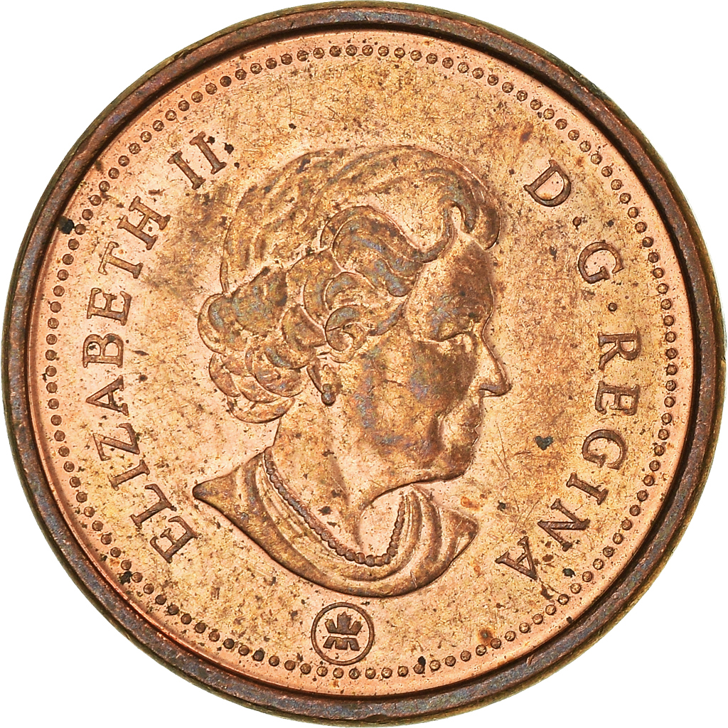 Moneda, Canadá, Cent, 2007