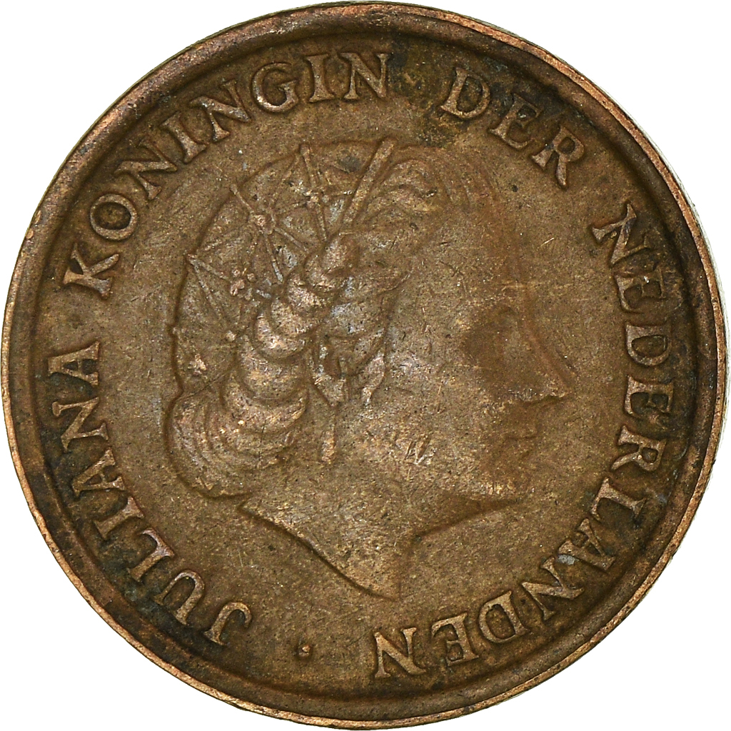 Moneda, Países Bajos, Cent, 1950
