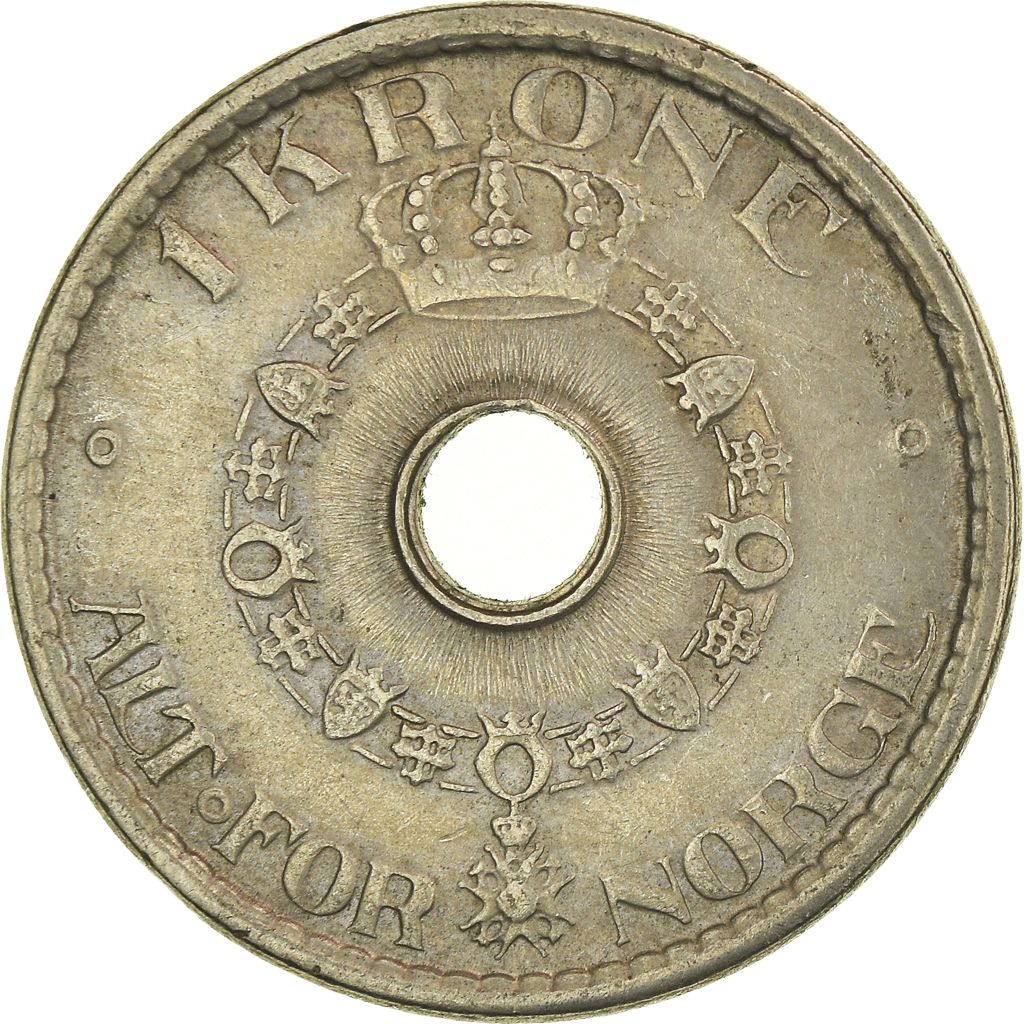 Moneda, Noruega, Krone, 1951