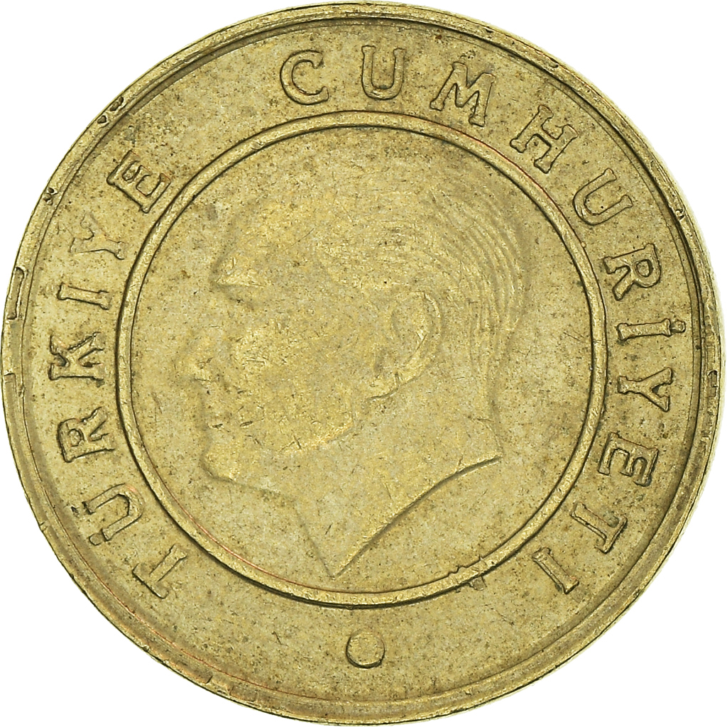 Moneda, Turquía, 5 Kurus, 2011