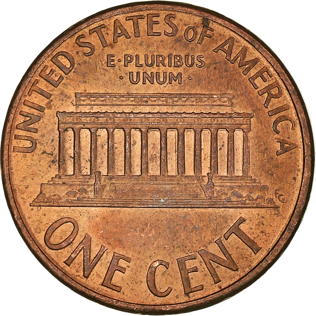 Moneda, Estados Unidos, Cent, 1996