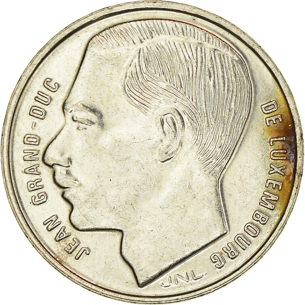 Moneda, Luxemburgo, Franc, 1989