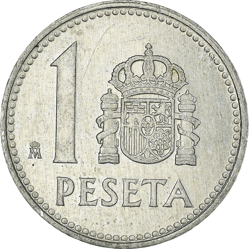 Moneda, España, Peseta, 1986