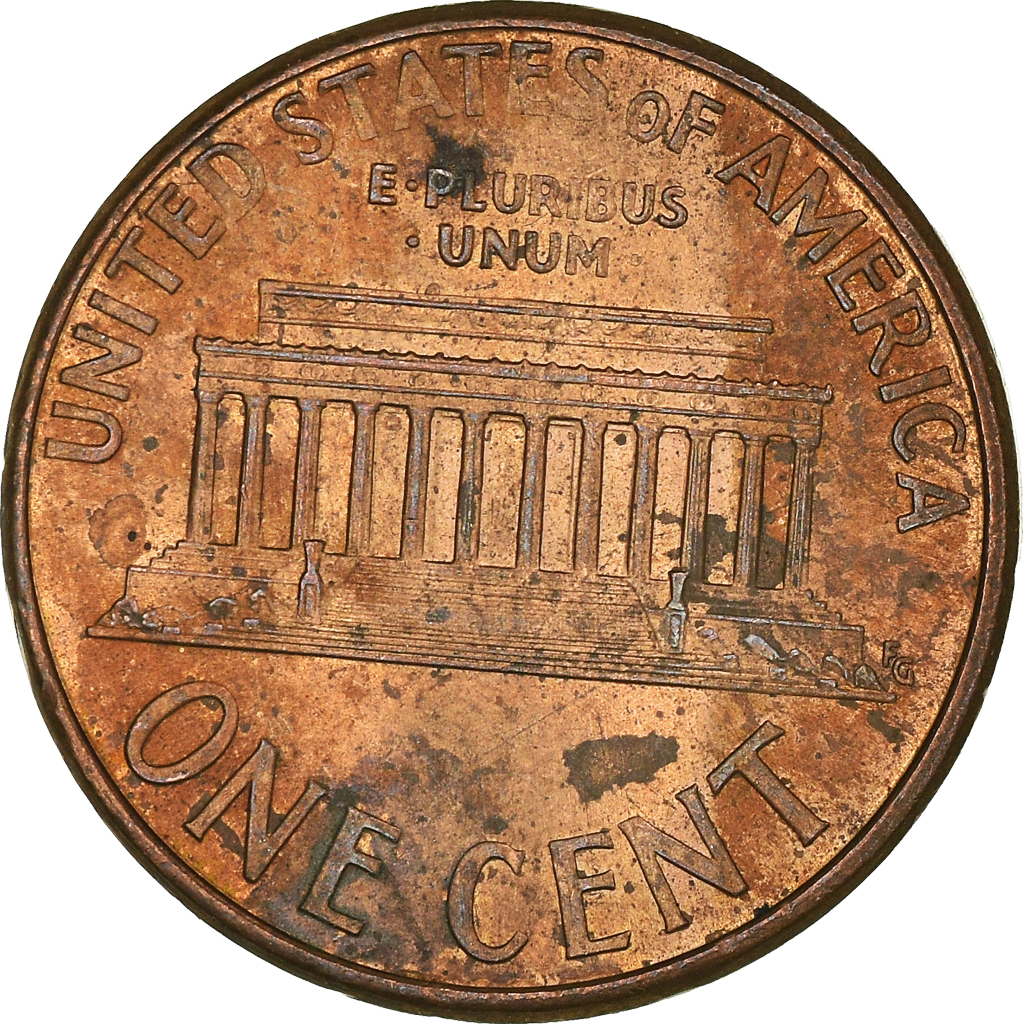 Moneda, Estados Unidos, Cent, 1997