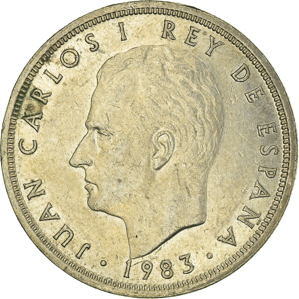 Moneda, España, 5 Pesetas, 1983