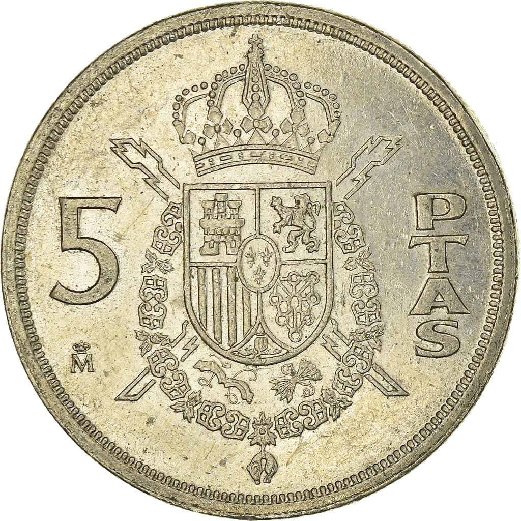 Moneda, España, 5 Pesetas, 1983