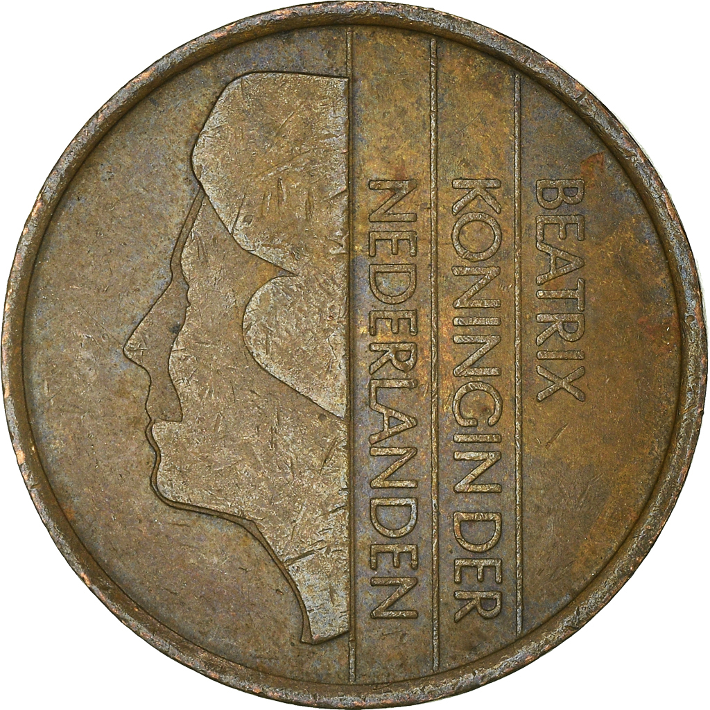 Moneda, Países Bajos, 5 Cents, 1987