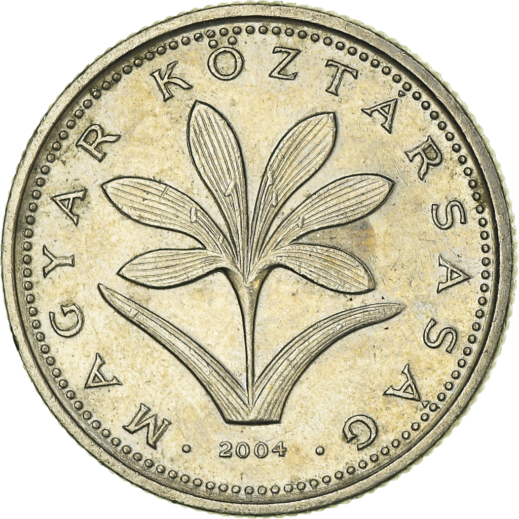 Moneda, Hungría, 2 Forint, 2004