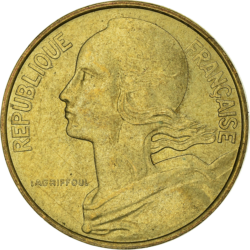 Moneda, Francia, 10 Centimes, 1978