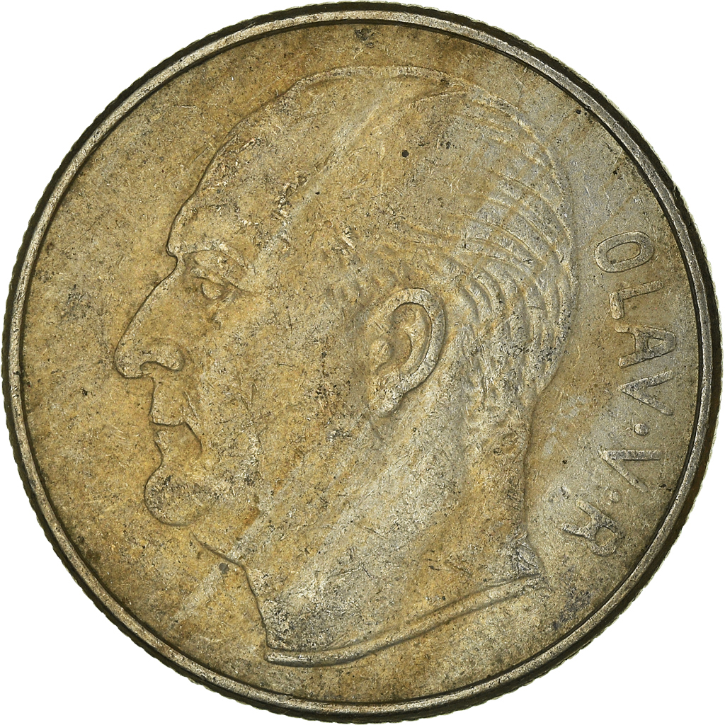 Moneda, Noruega, Krone, 1973