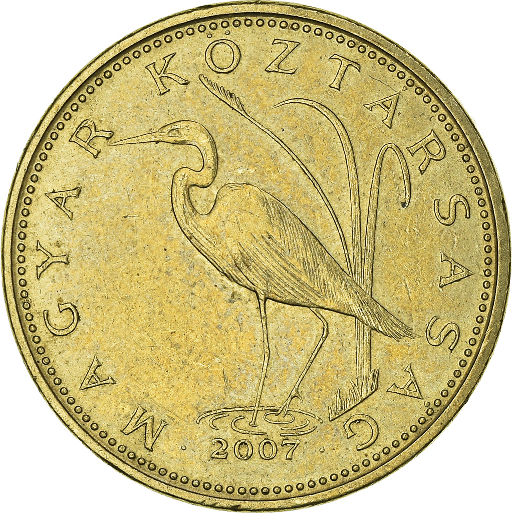 Moneda, Hungría, 5 Forint, 2007
