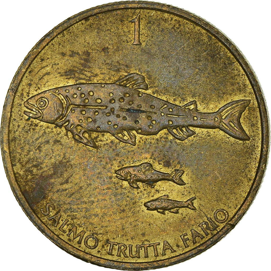 Moneda, Eslovenia, Tolar, 1992