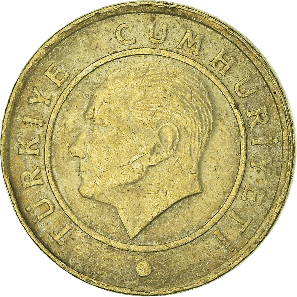Moneda, Turquía, 5 Kurus, 2009