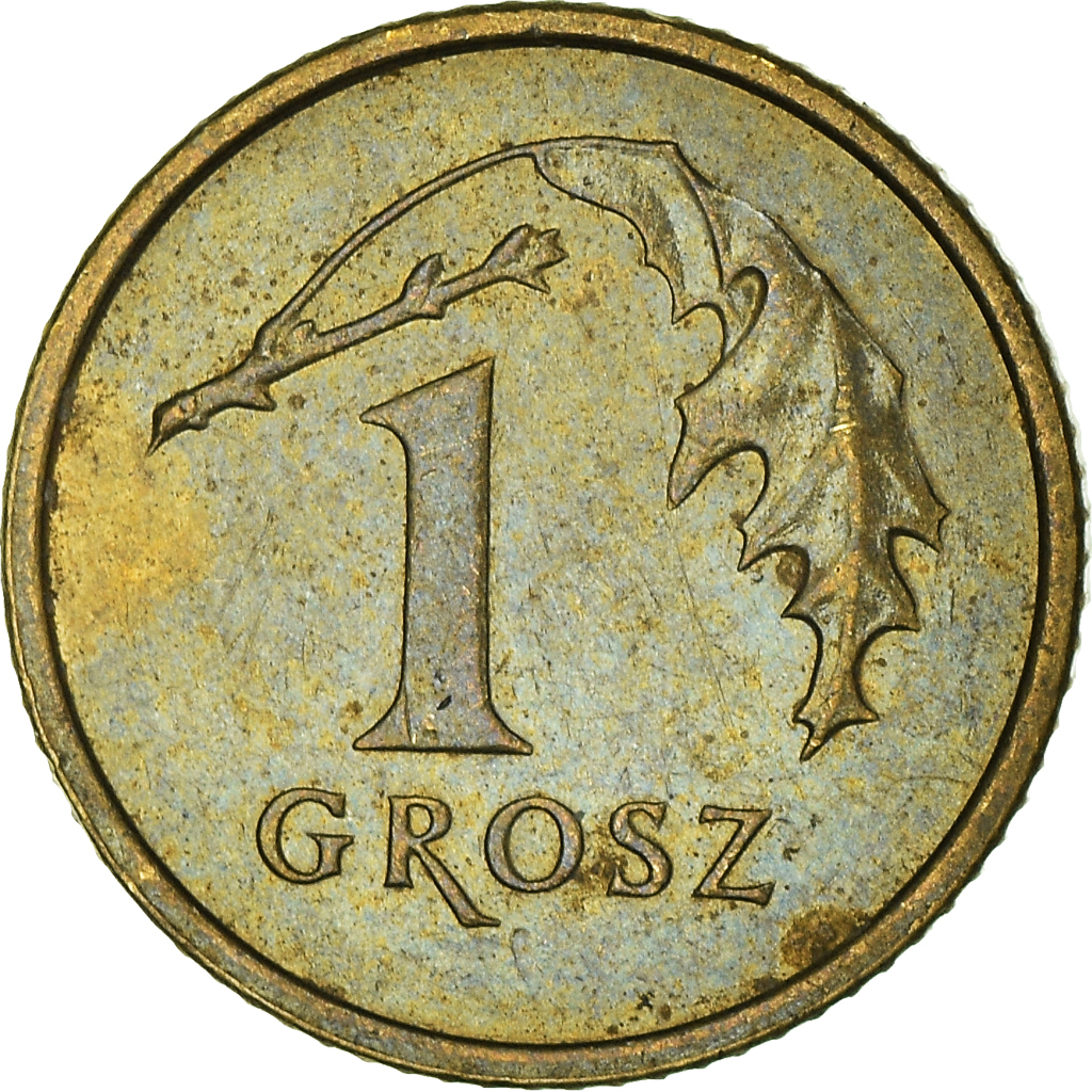 Moneda, Polonia, Grosz, 2005