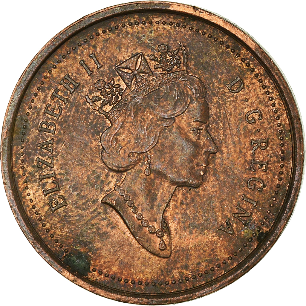 Moneda, Canadá, Cent, 1998