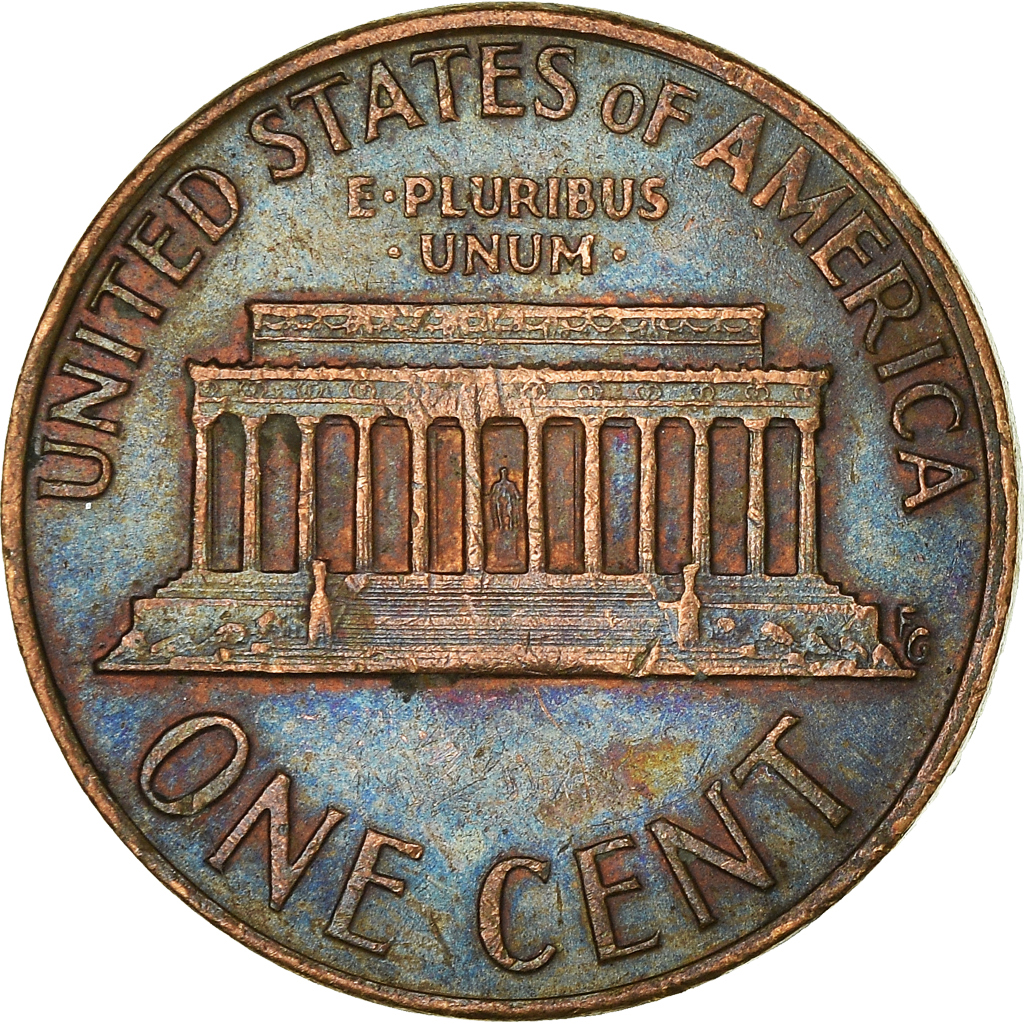 Moneda, Estados Unidos, Cent, 1973
