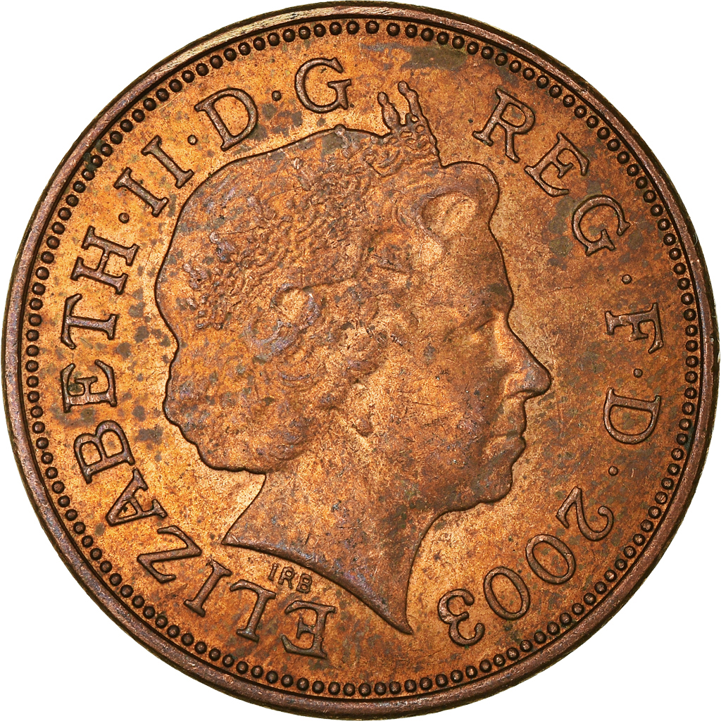 Moneda, Gran Bretaña, 2 Pence, 2003